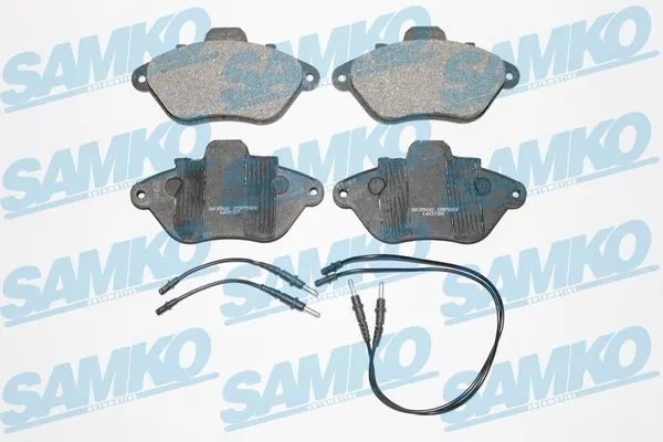 Brake Pad Set, disc brake 5SP583
