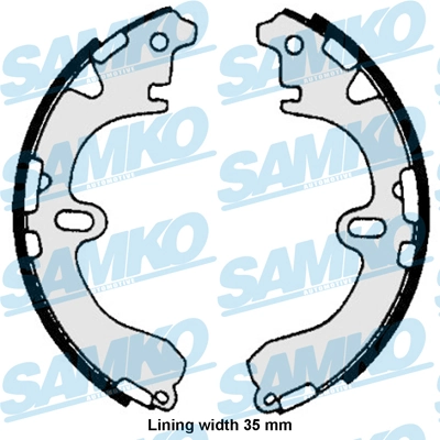 Brake Shoe Set 86720
