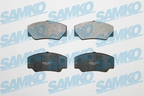 Brake Pad Set, disc brake 5SP277