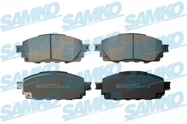 Brake Pad Set, disc brake 5SP2143