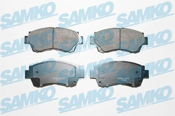 Brake Pad Set, disc brake 5SP701