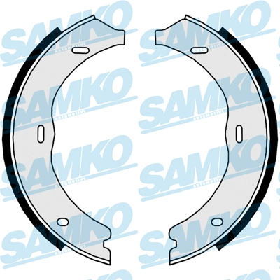 Brake Shoe Set, parking brake 89720