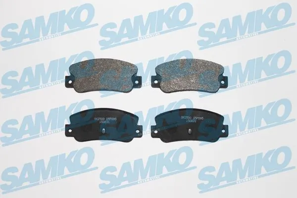 Brake Pad Set, disc brake 5SP095