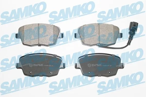 Brake Pad Set, disc brake 5SP973