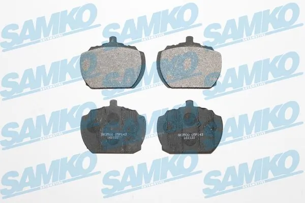 Brake Pad Set, disc brake 5SP143