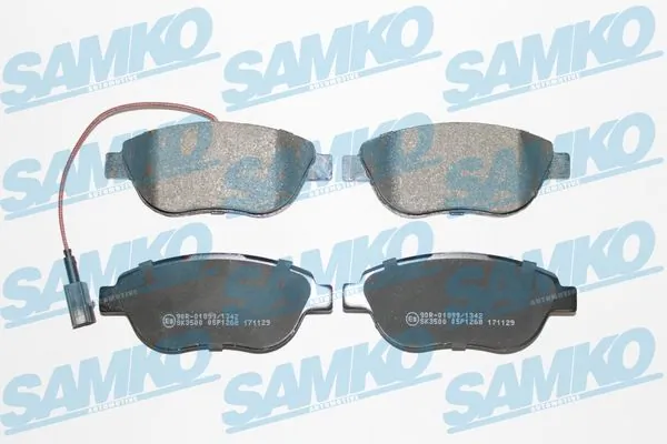 Brake Pad Set, disc brake 5SP1268