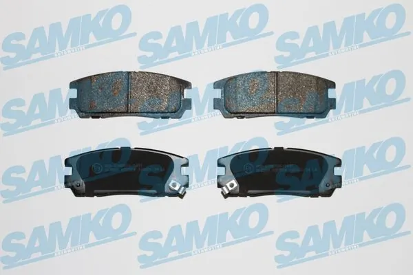Brake Pad Set, disc brake 5SP524