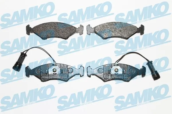 Brake Pad Set, disc brake 5SP242