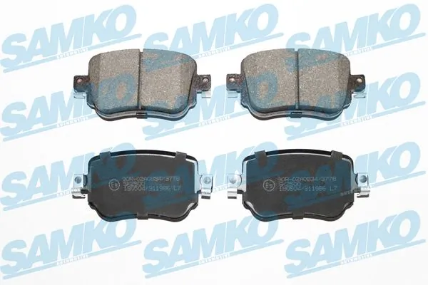 Brake Pad Set, disc brake 5SP1986