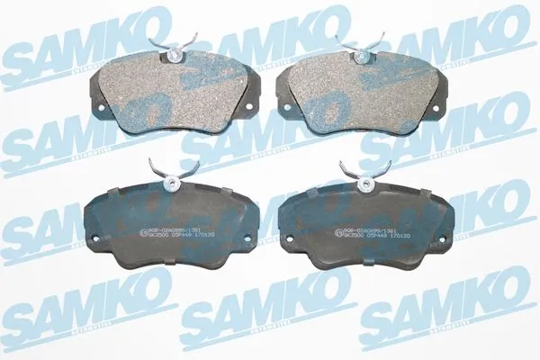 Brake Pad Set, disc brake 5SP449