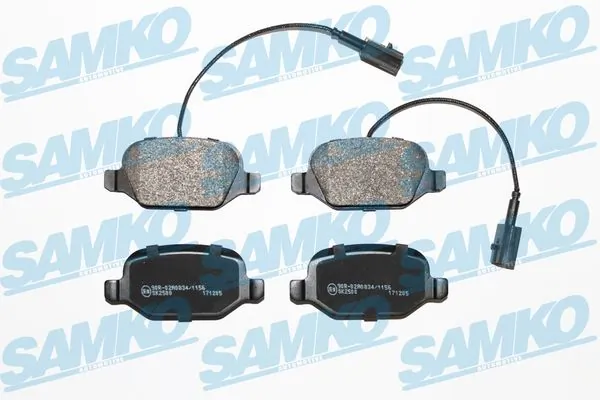Brake Pad Set, disc brake 5SP1661
