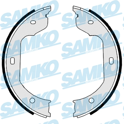 Brake Shoe Set, parking brake 89110
