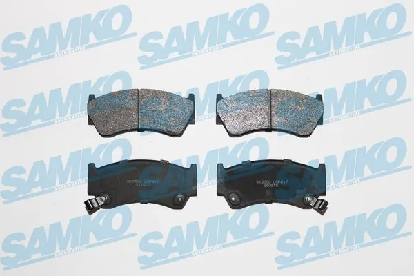 Brake Pad Set, disc brake 5SP617