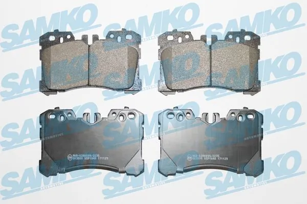 Brake Pad Set, disc brake 5SP1848