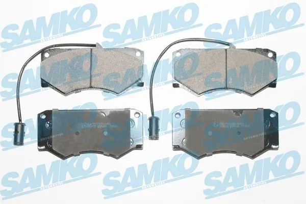 Brake Pad Set, disc brake 5SP499
