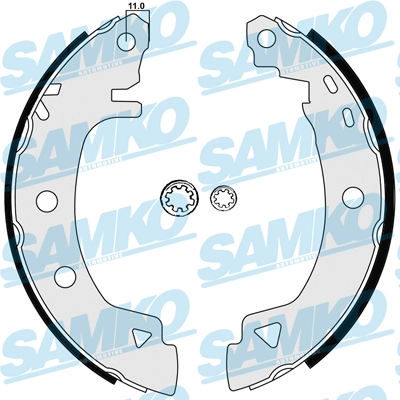 Brake Shoe Set 84920