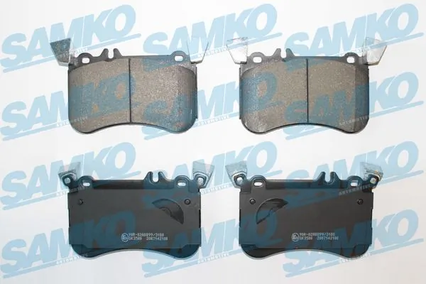 Brake Pad Set, disc brake 5SP2100
