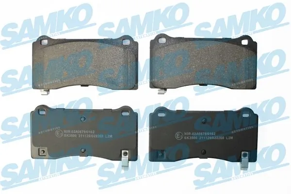 Brake Pad Set, disc brake 5SP2268