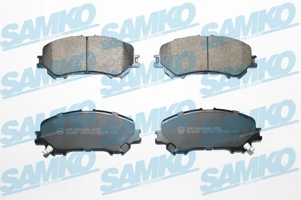 Brake Pad Set, disc brake 5SP2151