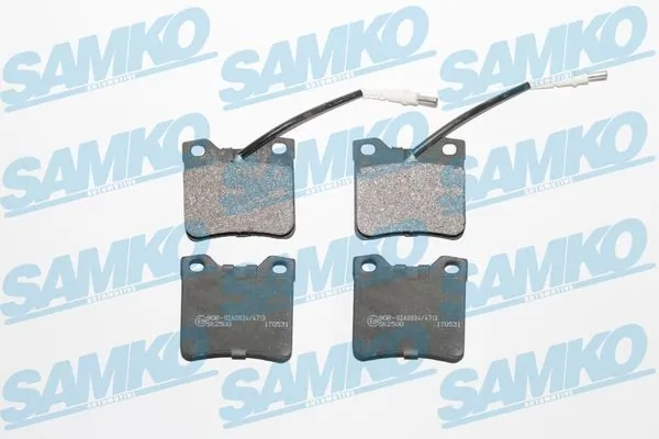 Brake Pad Set, disc brake 5SP330