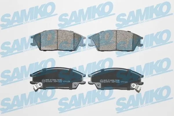 Brake Pad Set, disc brake 5SP1222