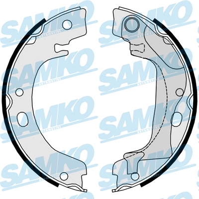 Brake Shoe Set, parking brake 89760