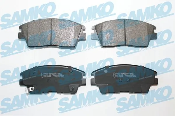 Brake Pad Set, disc brake 5SP2052