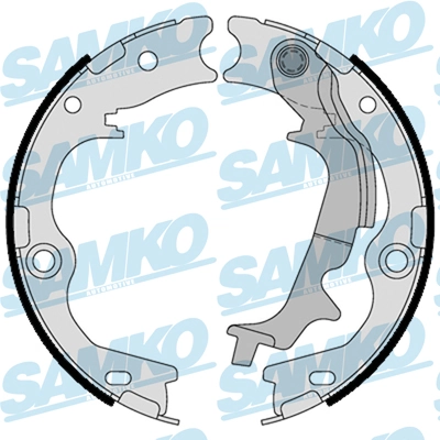 Brake Shoe Set, parking brake 81116