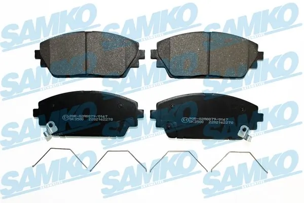 Brake Pad Set, disc brake 5SP2278