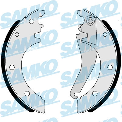 Brake Shoe Set, parking brake 81052
