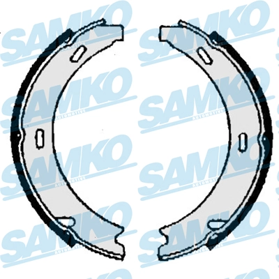 Brake Shoe Set, parking brake 86870