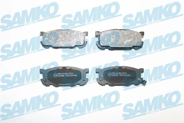 Brake Pad Set, disc brake 5SP1488