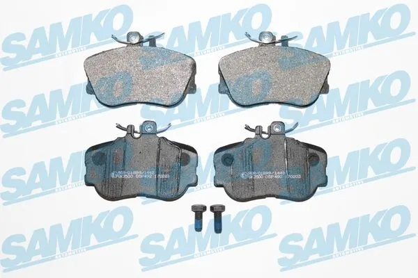 Brake Pad Set, disc brake 5SP492