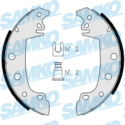 Brake Shoe Set 82850