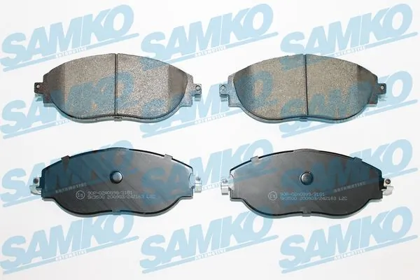 Brake Pad Set, disc brake 5SP2163