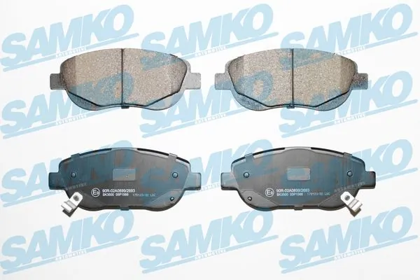 Brake Pad Set, disc brake 5SP1566