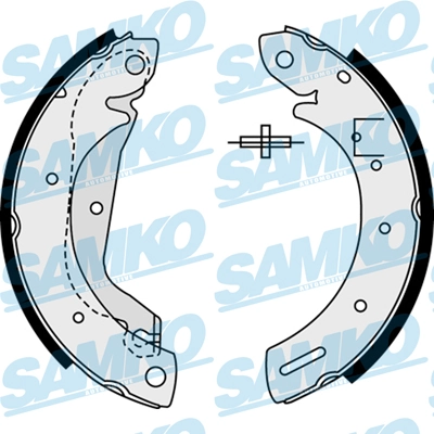 Brake Shoe Set 88500