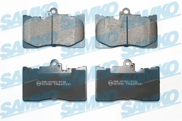 Brake Pad Set, disc brake 5SP1331
