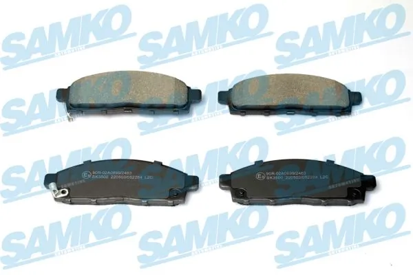 Brake Pad Set, disc brake 5SP2284
