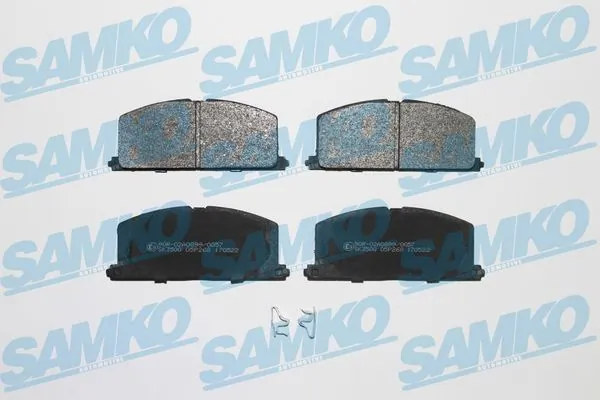 Brake Pad Set, disc brake 5SP268
