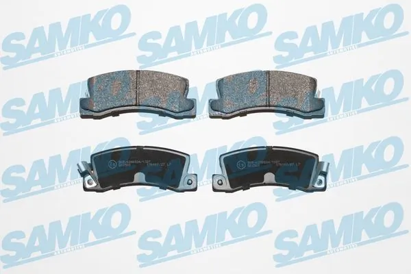 Brake Pad Set, disc brake 5SP061