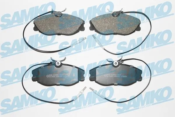 Brake Pad Set, disc brake 5SP620