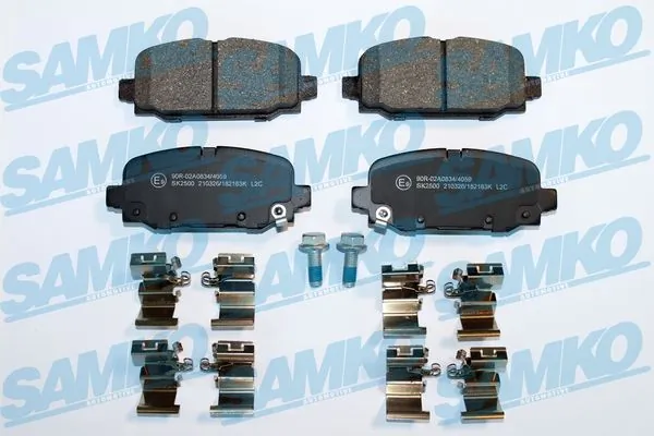 Brake Pad Set, disc brake 5SP2183K