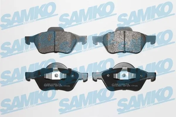 Brake Pad Set, disc brake 5SP1279