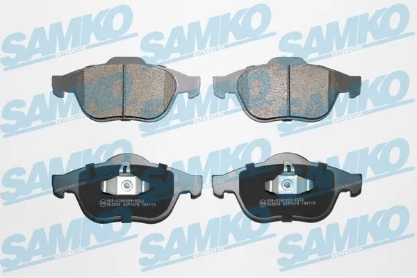 Brake Pad Set, disc brake 5SP1678
