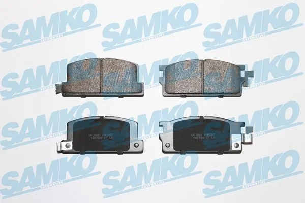 Brake Pad Set, disc brake 5SP287