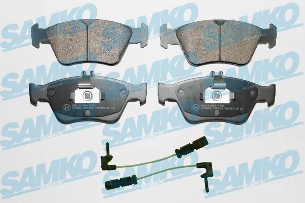 Brake Pad Set, disc brake 5SP409A