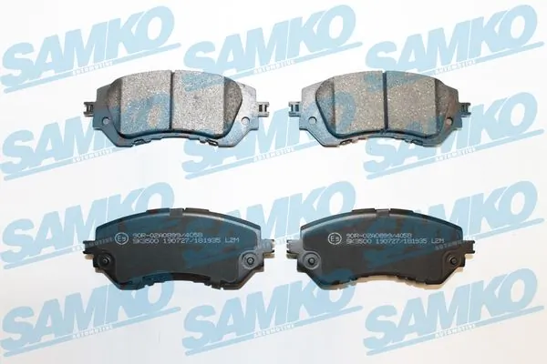 Brake Pad Set, disc brake 5SP1935