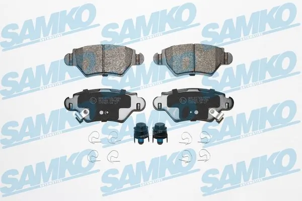 Brake Pad Set, disc brake 5SP699
