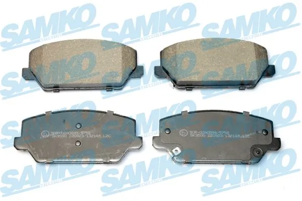 Brake Pad Set, disc brake 5SP2165